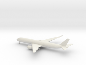 Airbus A350-1000 in White Natural Versatile Plastic: 1:600