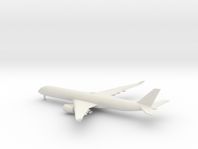 Airbus A350-1000 in White Natural Versatile Plastic: 1:700