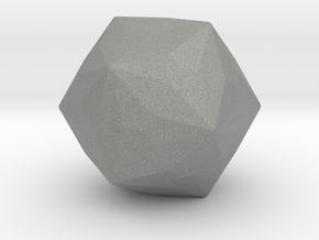 Joined Truncated Dodecahedron - 1 Inch - V1 in Gray PA12