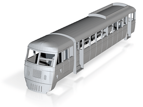 cdr-100-county-donegal-walker-railcar-19 in Tan Fine Detail Plastic
