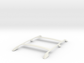Roof-Rack-Front-115-mm in White Natural Versatile Plastic