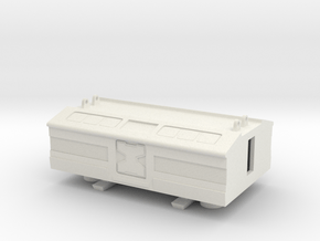Passenger Pod for 1999 Eagle Transporter in White Natural Versatile Plastic: 1:87 - HO