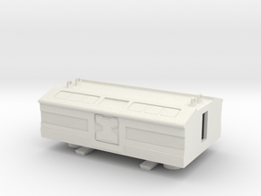 Passenger Pod for 1999 Eagle Transporter in White Natural Versatile Plastic: 1:100