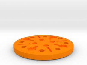 M.a.s.k. - Wildcat - Disc in Orange Processed Versatile Plastic