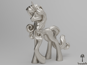 Rarity MLP (Au, Ag, Pt, Bronze, Brass) in Fine Detail Polished Silver