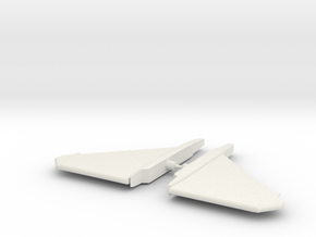 G1 Seeker Wings in White Natural Versatile Plastic
