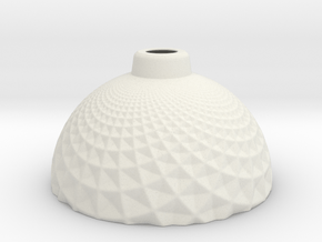 Casetoned Lamp in White Natural Versatile Plastic