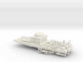 Torpedorohrsatz Vierling für Z-39 scale 1:35  in White Natural Versatile Plastic