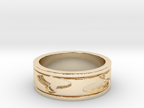 Birds (Size 6) in 14K Yellow Gold