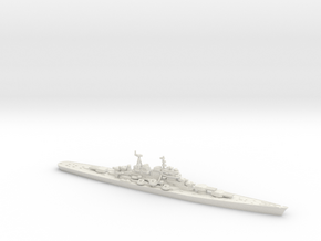 Moskva 1/1800 (Pr 66 Heavy Cruiser) in White Natural Versatile Plastic