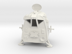Lost in Space  - Space Pod  - 1:24 in White Natural Versatile Plastic
