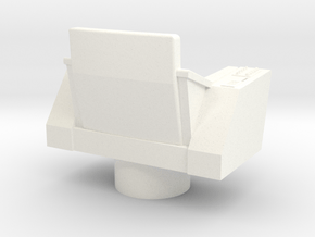 Bridge - Captain's Chair 30 in White Processed Versatile Plastic
