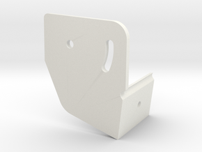 Sideplate_right Mazda 787, ultralight in White Natural Versatile Plastic