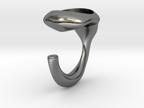 Klak Ring in Polished Silver