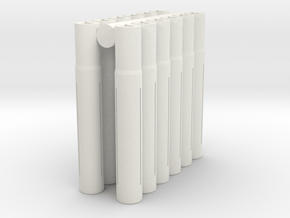 Expandable "5.96mm" Barrel Lap (12 pack) in White Natural Versatile Plastic