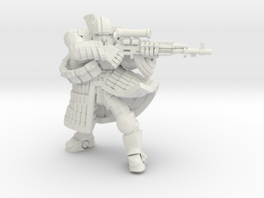 Tekno- Legionnaire in White Natural Versatile Plastic