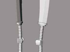 5 Prime Scar right Executioner Sword Polearms in Tan Fine Detail Plastic