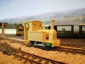 Avonside style 0-4-0 body in Tan Fine Detail Plastic