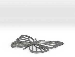 Butterfly in Polished Silver