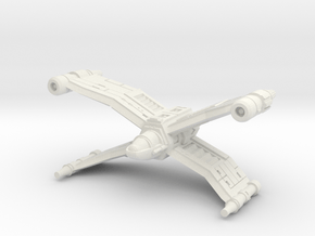 Crosswing Superiority Fighter Wide Version in White Natural Versatile Plastic