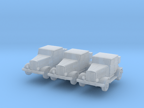 Hanomag SS100 LN (x3) 1/285 in Smooth Fine Detail Plastic