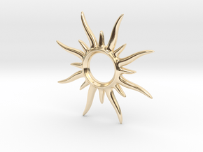 SunSpark Smal in 14K Yellow Gold