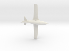 James Bond Acrostar Jet in White Natural Versatile Plastic