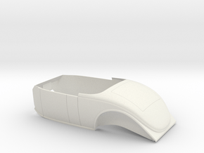 1935-36 Ford Coupe Body (Multiple Scales) in White Natural Versatile Plastic: 1:16