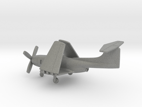 Curtiss XF15C (folded wings) in Gray PA12: 1:200
