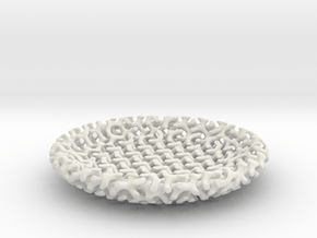 Laves Platter in White Natural Versatile Plastic
