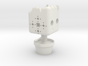 Groot Character Tea-Light in White Natural Versatile Plastic