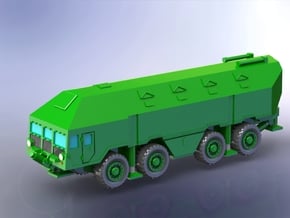 MaZ 543 Reduit mobile Bunker (driving) 1/160 in Tan Fine Detail Plastic