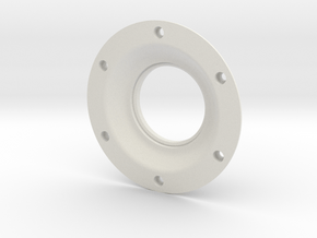 TSW Holsten Wheel Nut Cover / Centre Cap: PC-E68A in White Natural Versatile Plastic