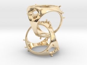Entwined  in 14K Yellow Gold