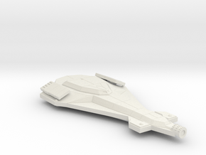3125 Scale Arachnid Gryphon Frigate (FF) MGL in White Natural Versatile Plastic