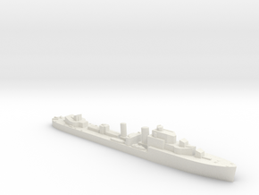 HMS Hurricane destroyer 1:1200 WW2 in White Natural Versatile Plastic