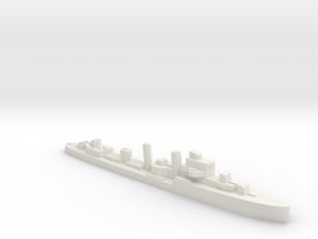 HMS Hardy destroyer 1:1200 WW2 in White Natural Versatile Plastic
