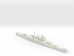 IJN Mogami cruiser 1940 1:1200 WW2 in White Natural Versatile Plastic