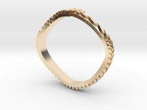 Ouroboros ring for her in 14K Yellow Gold: 6 / 51.5