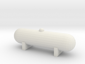 Propane Tank (1:160) in White Natural Versatile Plastic