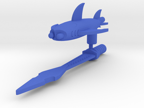 Depth Charge Weapons in Blue Processed Versatile Plastic: Large