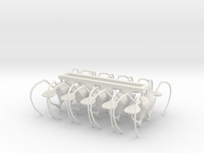 preant head 02 ant x 10 in White Premium Versatile Plastic
