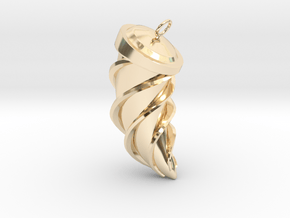 Fang in 14k Gold Plated Brass