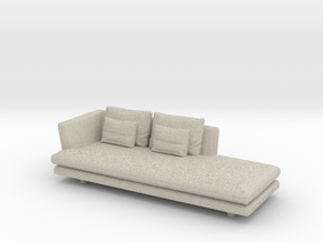 1:24 Sofa in Natural Sandstone: 1:24