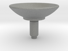 Ball Holder Cup solid in Gray PA12