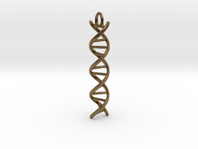 dna helix in Natural Bronze