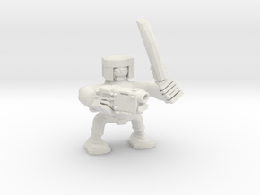 OrcBoy in White Natural Versatile Plastic