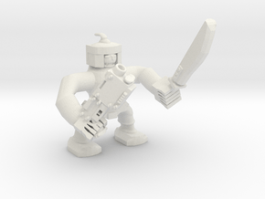 OrcBoy2 in White Natural Versatile Plastic