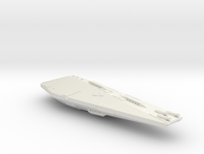 3125 Scale Hydran X-Ship Knight-X Destroyer (KNX)  in White Natural Versatile Plastic