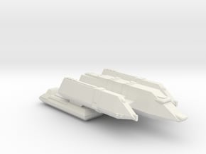 3788 Scale Carnivon Command Cruiser (CC) SRZ in White Natural Versatile Plastic